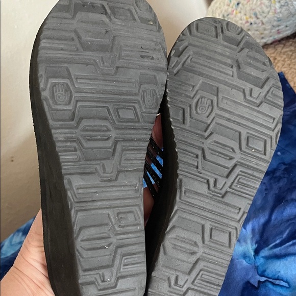 Teva Mush Heeled Flip Flop Size 7 - Picture 5 of 6